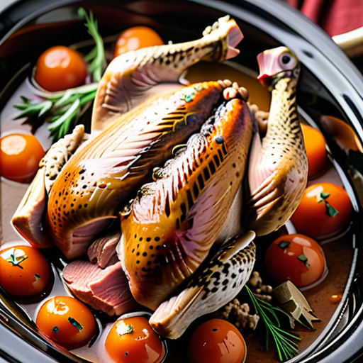 recipe for pheasant in crock pot
