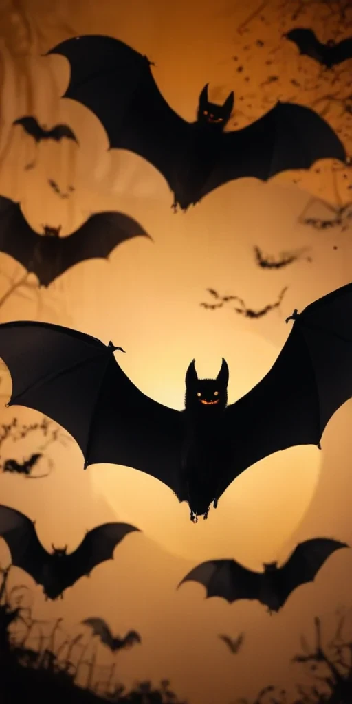 halloween bats images
