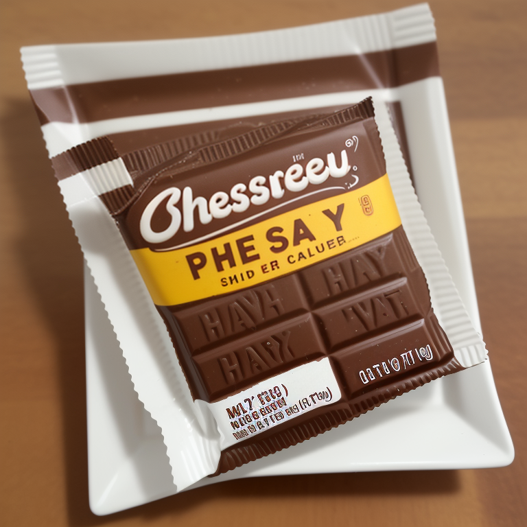 calories in hershey bar snack size