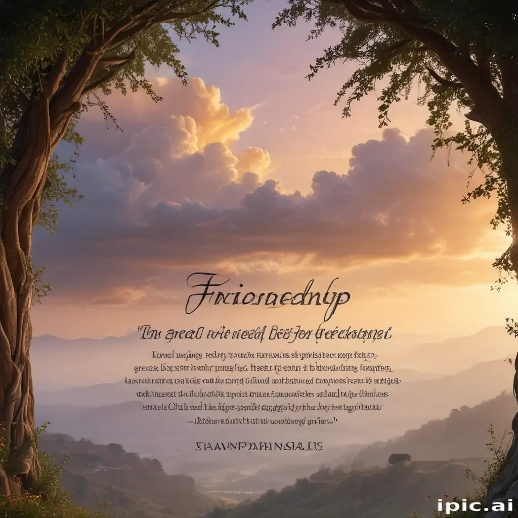 background for friendship