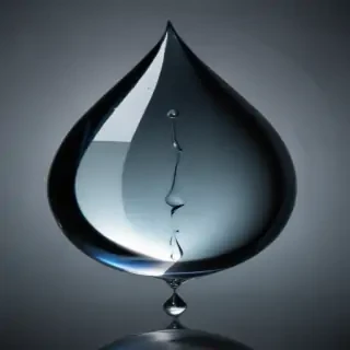 water drop transparent