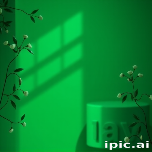 green background aesthetic