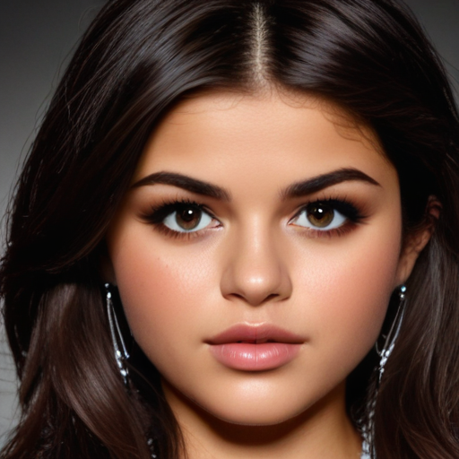 selena gomez face changing