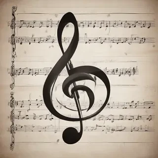 treble clef png
