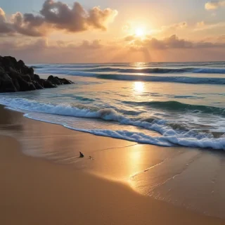 beach iphone