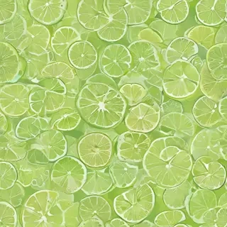 lime green background
