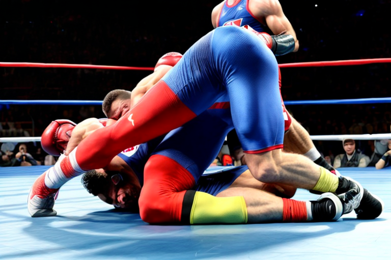 kylie minogue mixed wrestling