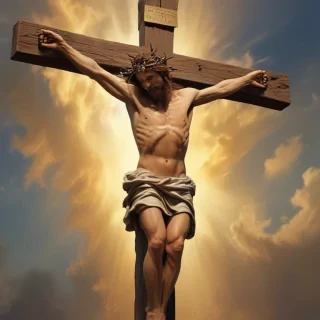 pics of jesus on the cross