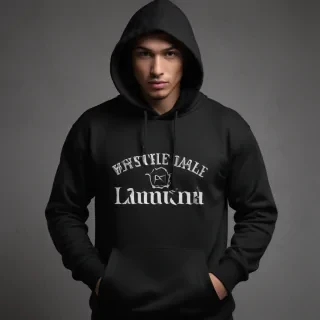 black hoodie mockup png