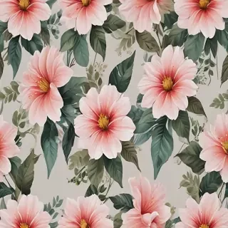 aesthetic flower painting