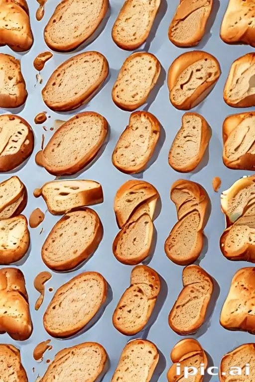 bread in cartoon
