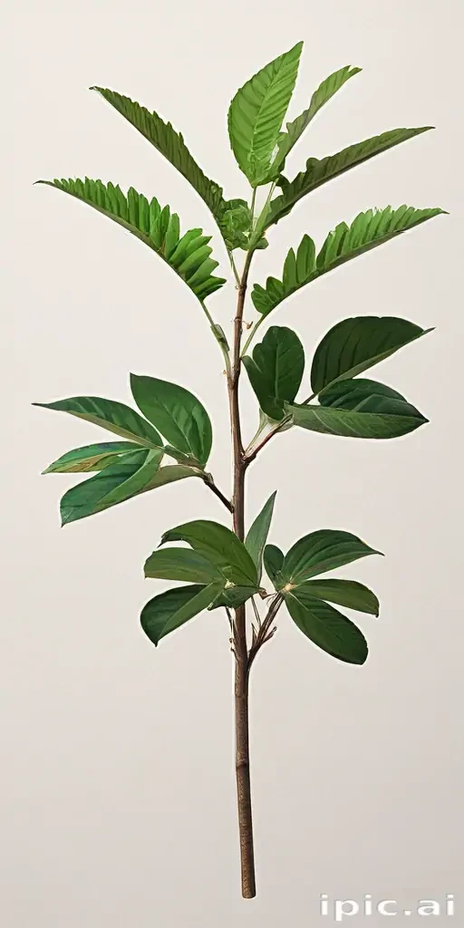 plant no background