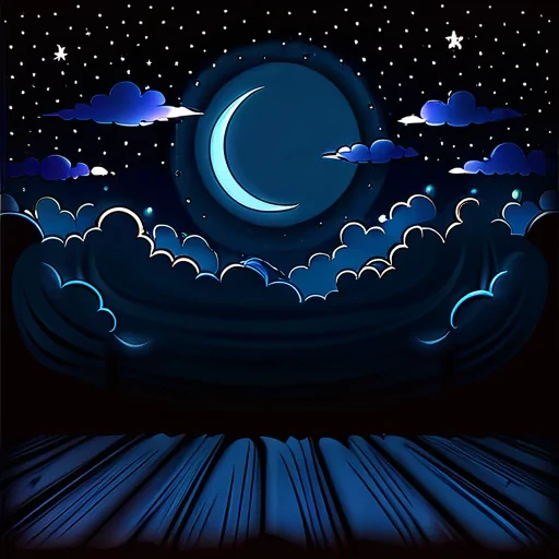 night time background