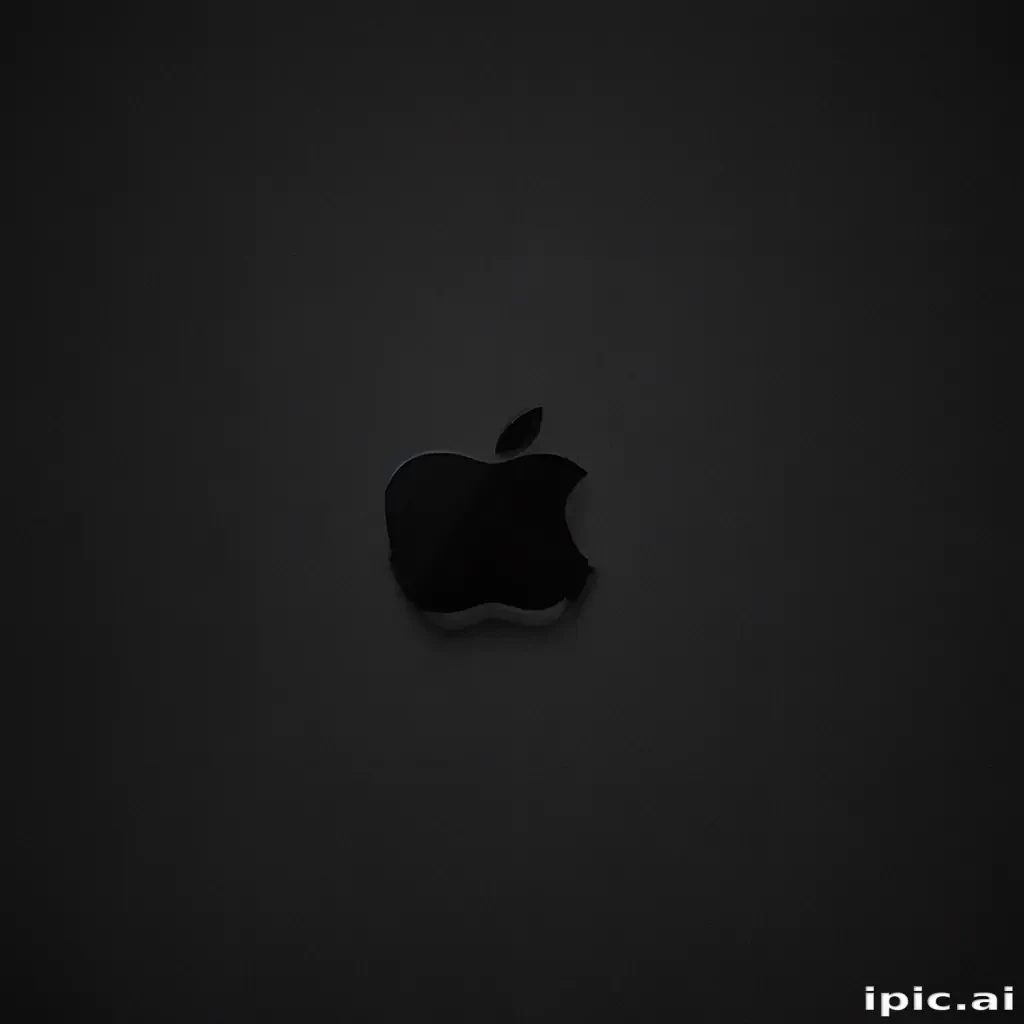 black ios wallpaper