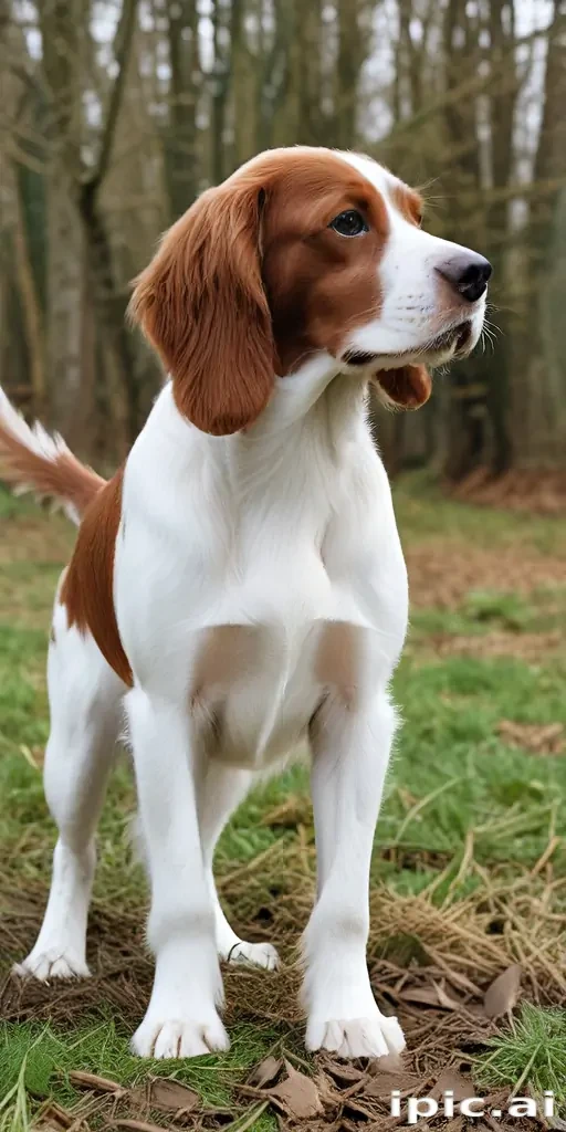 irish red and white setter