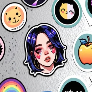 asthetic stickers