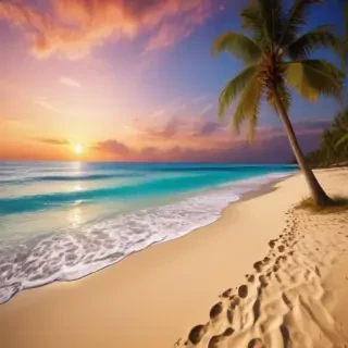 beach christmas wallpaper