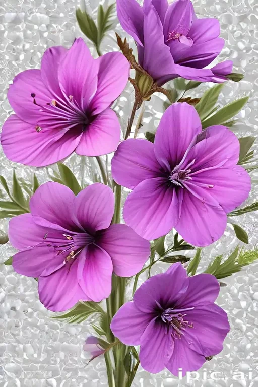 purple flowers png