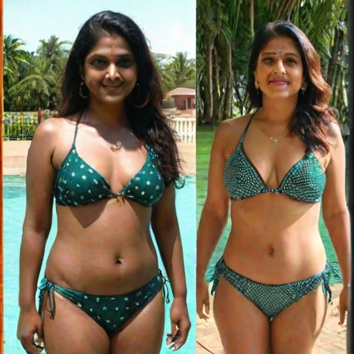 tamil aunty bikini