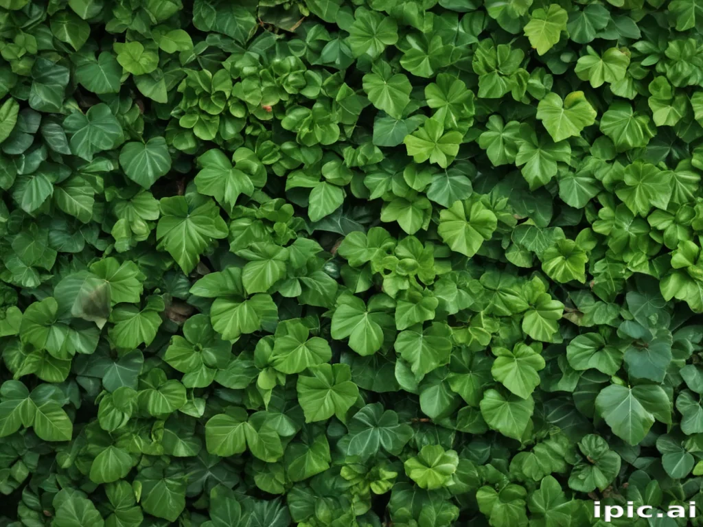green leaves background