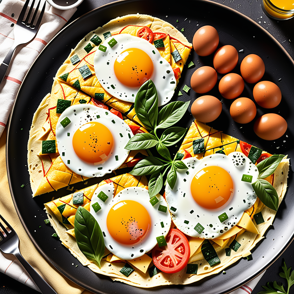 nutrition in 3 egg omelette