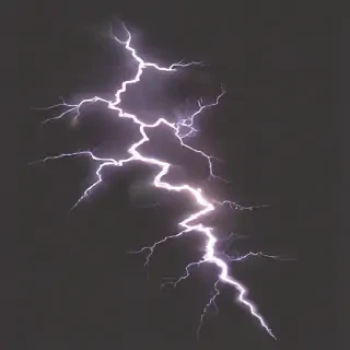 lightning bolt transparent