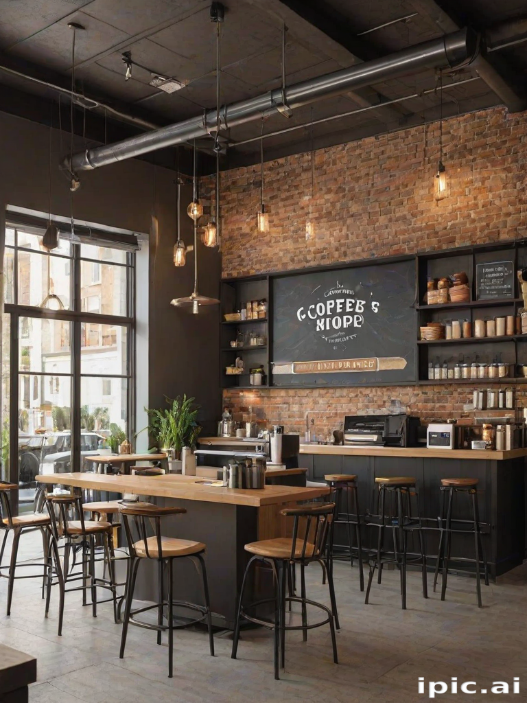 coffee shop mockup