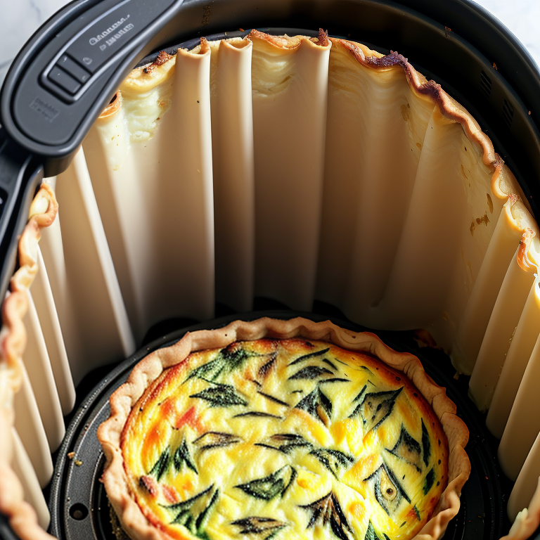 reheat quiche in air fryer