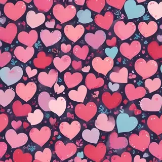 cute heart backgrounds