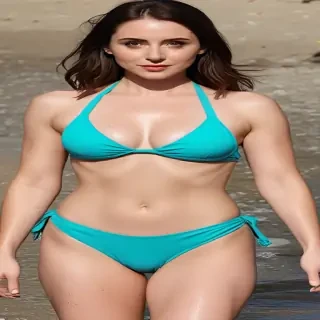 alison brie bikini