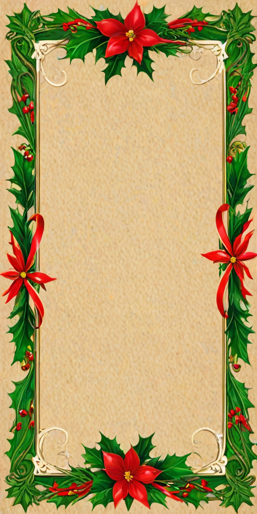 frame clipart christmas