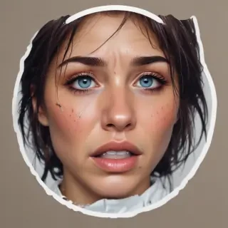 crying sticker
