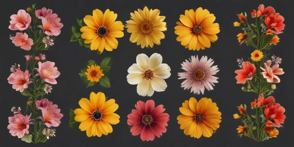 pressed flower png