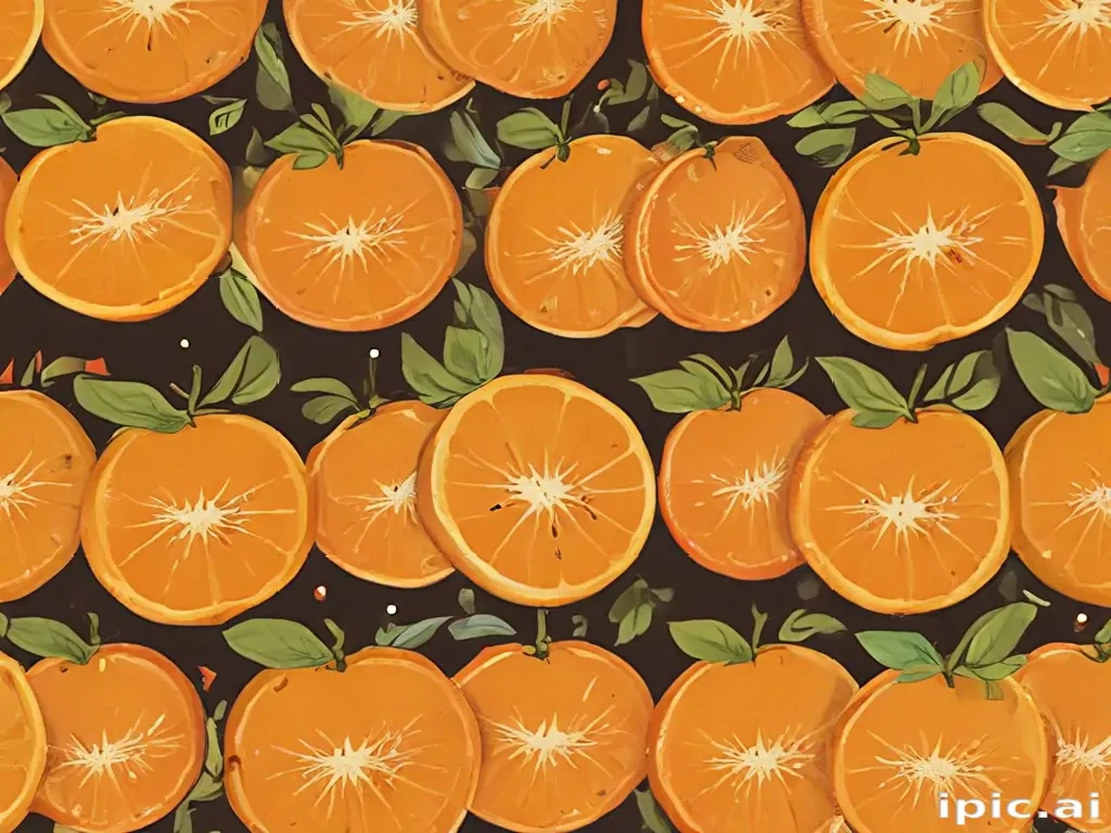 cute orange wallpaper