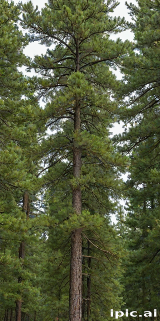 pine trees transparent background