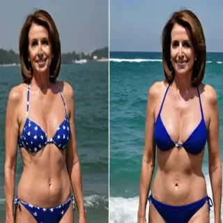 nancy pelosi bikini