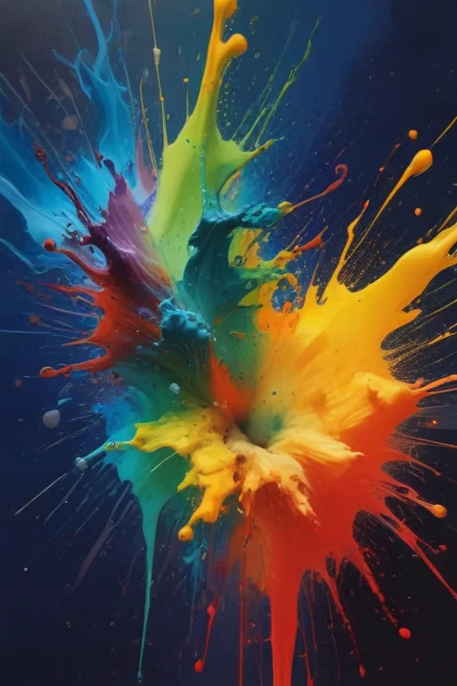 paint splatter transparent