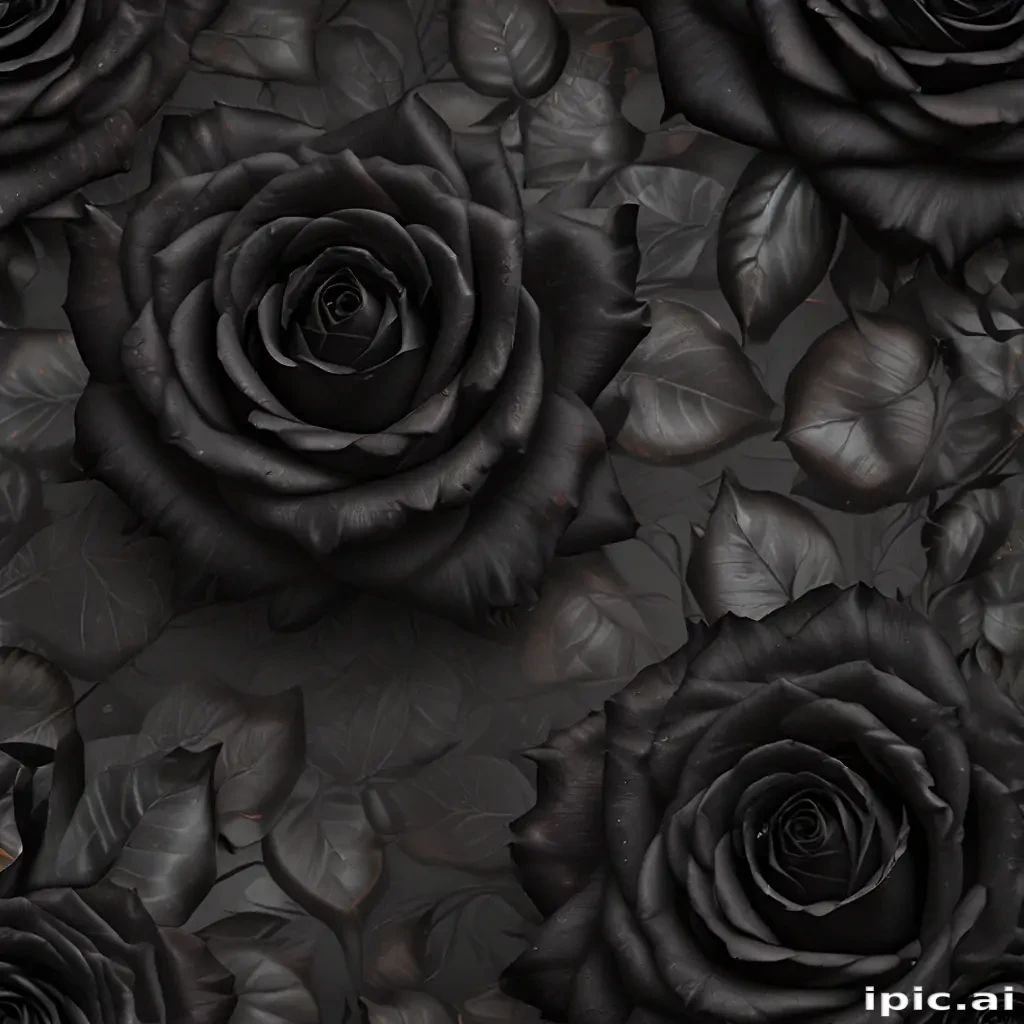black roses background
