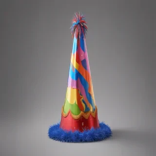 transparent background birthday hat