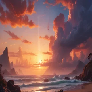sunset aesthetic wallpaper