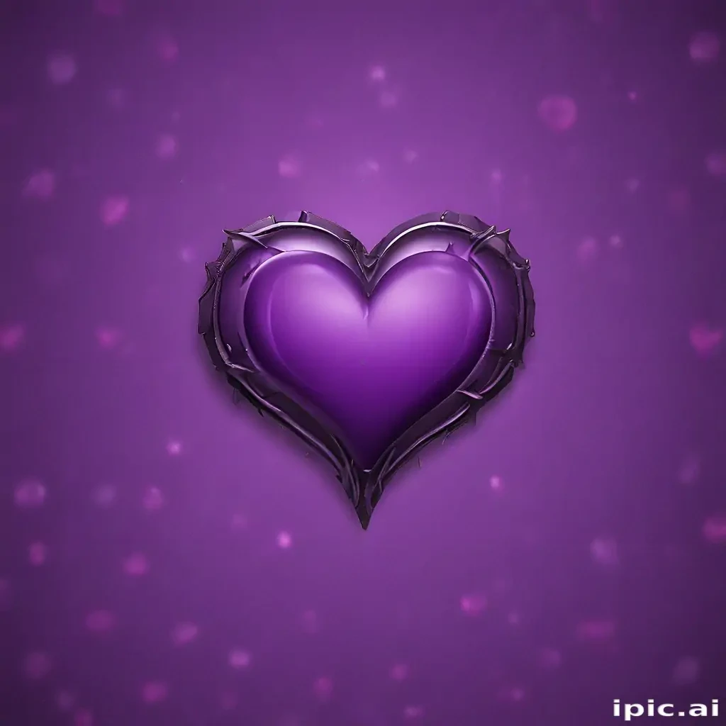 wallpaper purple heart