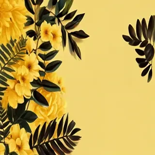 yellow background aesthetic