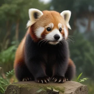 red panda png