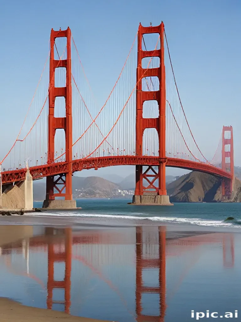 clipart golden gate bridge
