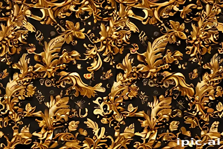 gold png background