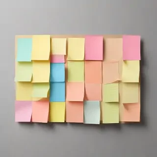 sticky notes png transparent