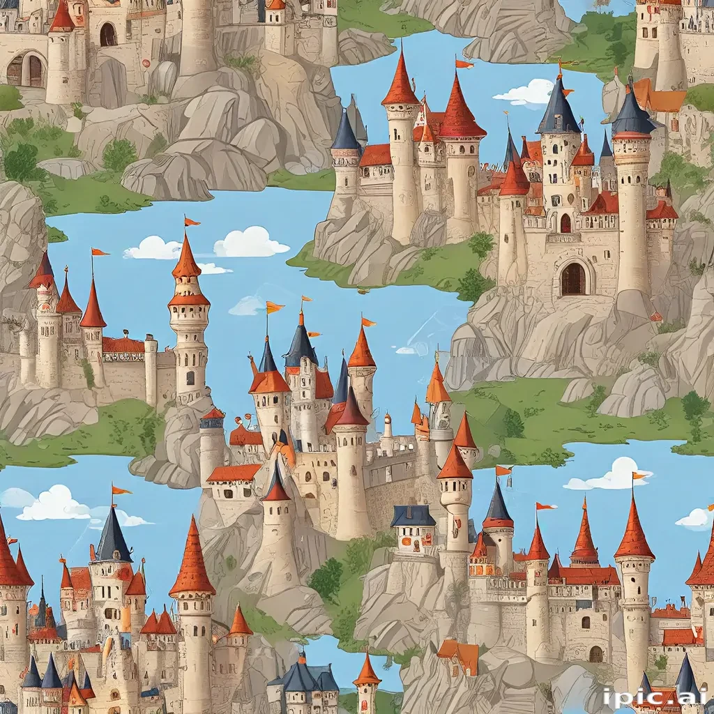 cartoon castle