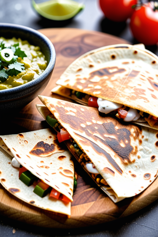 what to eat with quesadillas