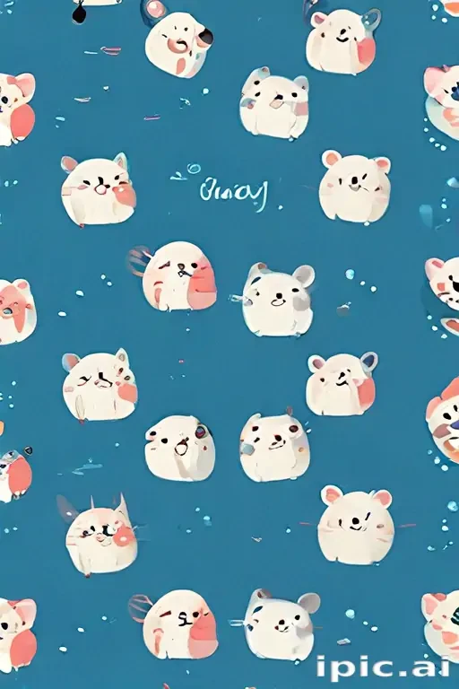 blue cute background