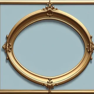 oval frame clipart